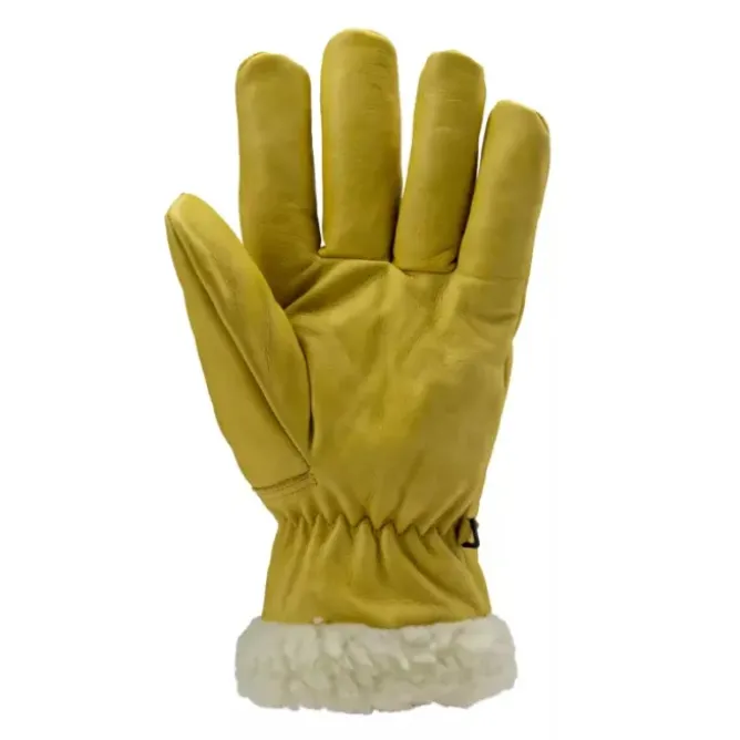 6 Paia - Guanti Da Lavoro Coverguard In Pelle Eurowinter MO2490 Antifreddo