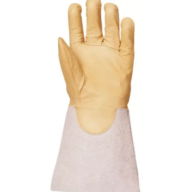 12 Paia - Guanti Da Lavoro Coverguard In Pelle Euroweld MO2550 Saldatore