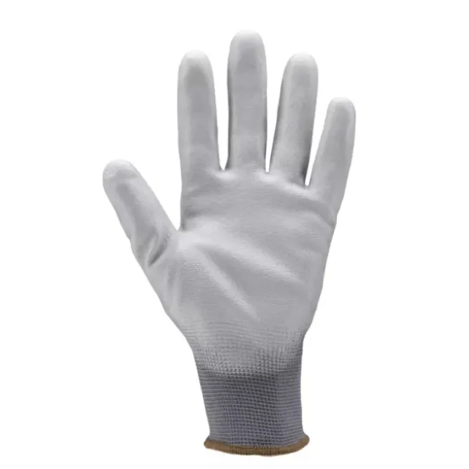 10 Paia - Guanti Da Lavoro Coverguard In Poliuretano Eurolite MO6030 Rischi Meccanici