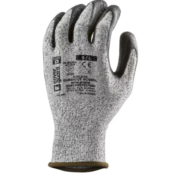 5 Paia - Guanti Da Lavoro Coverguard In Lattice Eurocut 1CRLB0P