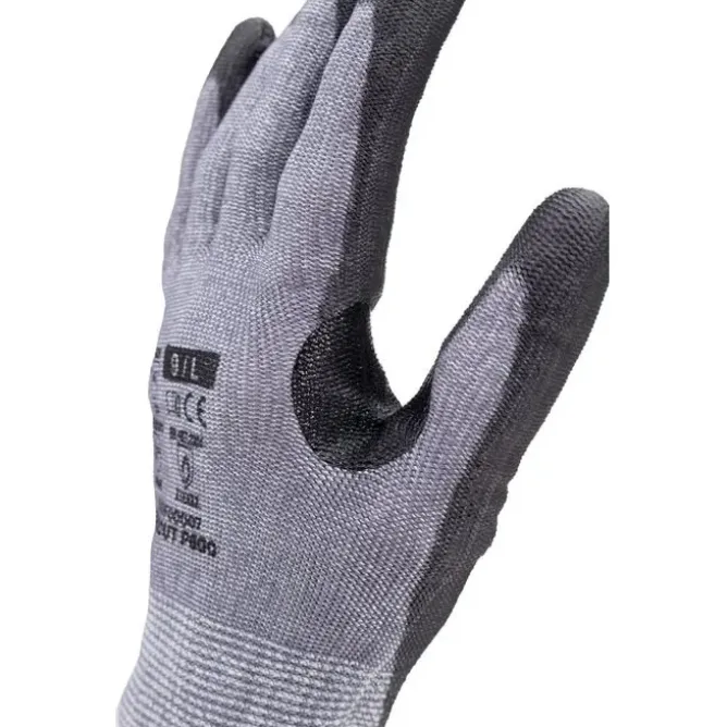 10 Paia - Guanti Da Lavoro Coverguard In Poliuretano Eurocut 1CUPF00 Antitaglio