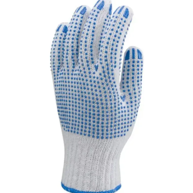 12 Paia - Guanti Da Lavoro Coverguard In Cotone Eurostrong MO4350 Rischi Meccanici