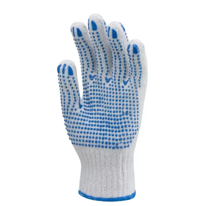 12 Paia - Guanti Da Lavoro Coverguard In Cotone Eurostrong MO4350 Rischi Meccanici