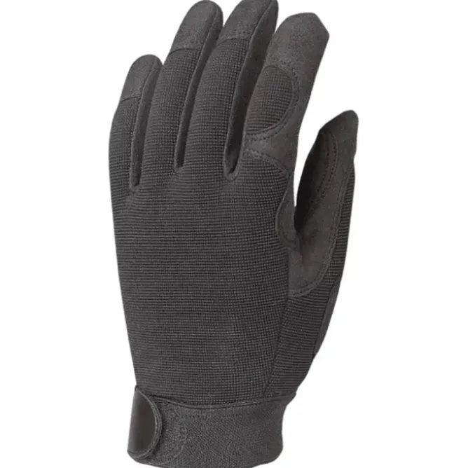 12 Paia - Guanti Da Lavoro Coverguard In Tessuto Sintetico Eurostrong MO930 Rischi Meccanici