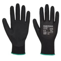 12 Paia - Guanti da Lavoro Dermi-Grip NPR15 Nitrile Sandy - A335 Portwest