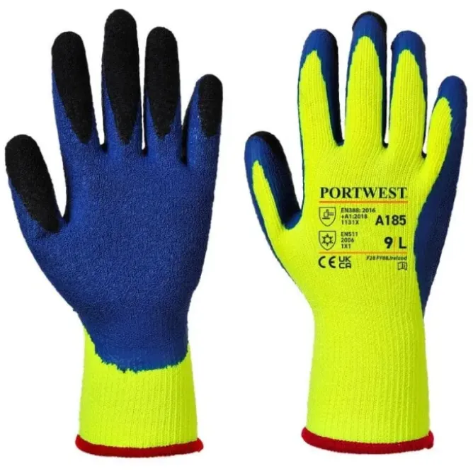 12 Paia - Guanti da Lavoro Duo-Therm - A185 Portwest