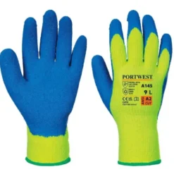 12 Paia - Guanti da Lavoro Grip Antifreddo - A145 Portwest