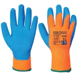 12 Paia - Guanti da Lavoro Grip Antifreddo - A145 Portwest