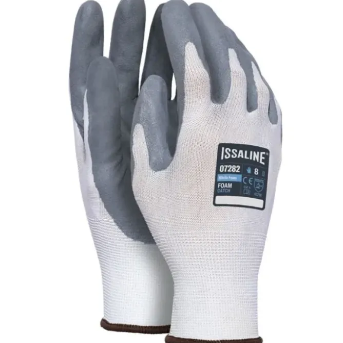 12 Paia - Guanti da lavoro Nitrile Foam - Issa Line 07282