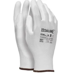 12 Paia - Guanti da lavoro Soft Catch Nylon - Issa Line 07285