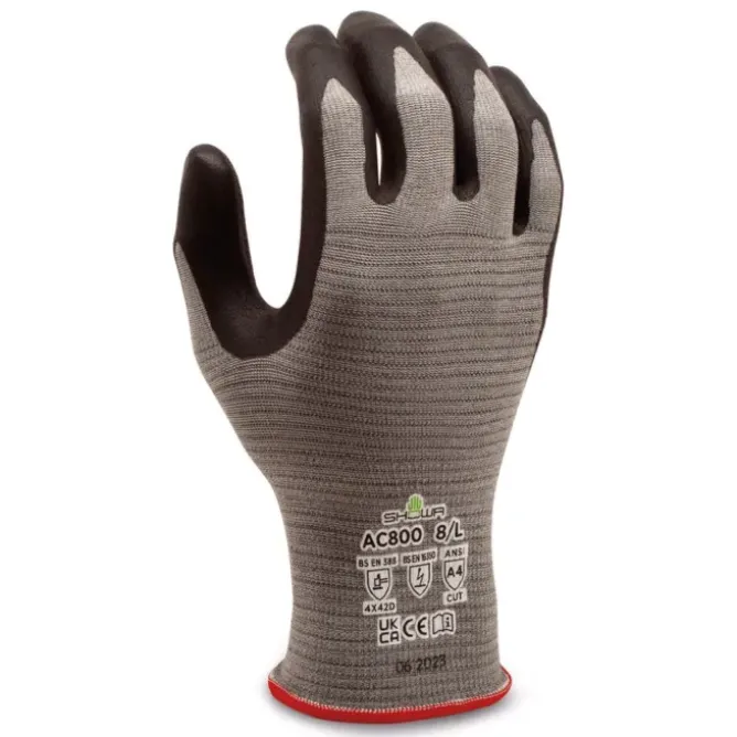12 Paia - Guanti Showa Antitaglio AC800