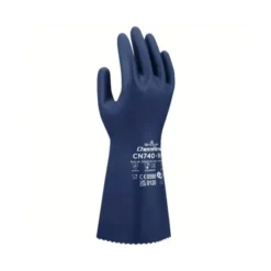 12 Paia - Guanti Showa rivestito in Nitrile CN740
