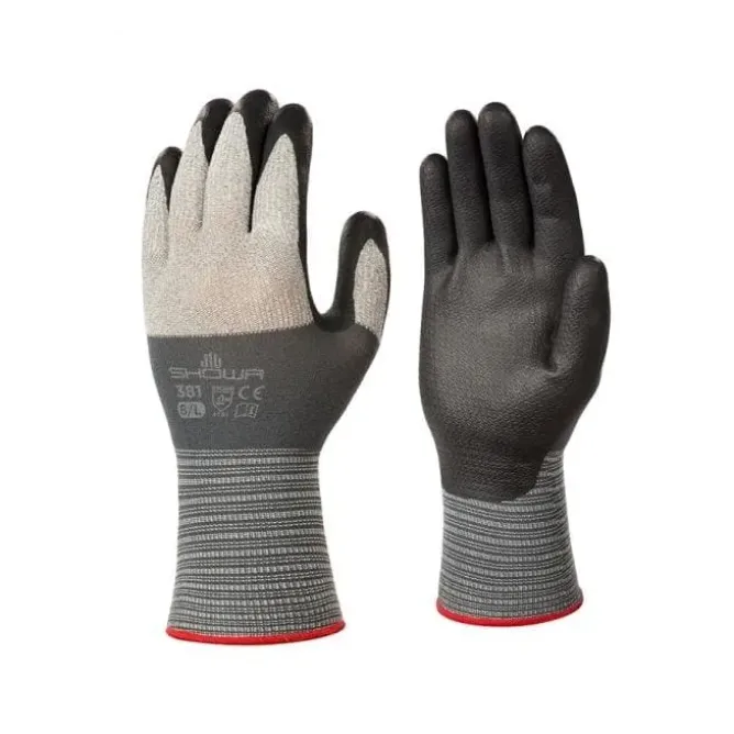 12 Paia - Guanti Showa 381 spalmato in Nitrile sh381