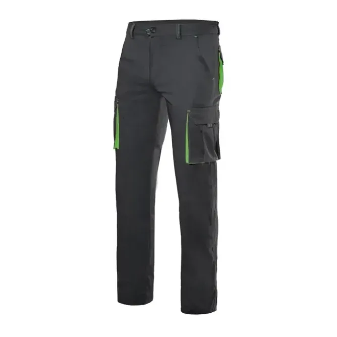 Pantalone bicolore da Lavoro Stretch Multitasche Velilla 103024S
