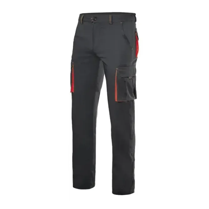 Pantalone bicolore da Lavoro Stretch Multitasche Velilla 103024S