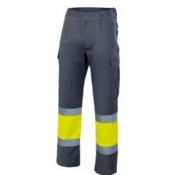 Pantalone bicolore da Lavoro Alta Visibilità Multitasche Velilla 157