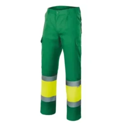 Pantalone bicolore da Lavoro Alta Visibilità Multitasche Velilla 157