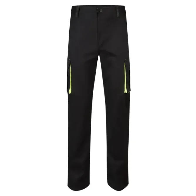 Pantalone bicolore da Lavoro Stretch Multitasche Velilla 103008S