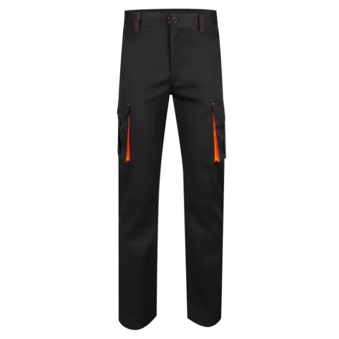 Pantalone bicolore da Lavoro Stretch Multitasche Velilla 103008S