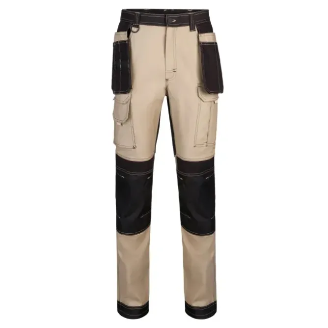 Pantalone bicolore da Lavoro Stretch Multitasche Velilla 103019S