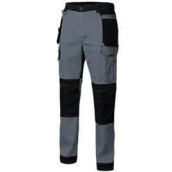 Pantalone bicolore da Lavoro Stretch Multitasche Velilla 103019S