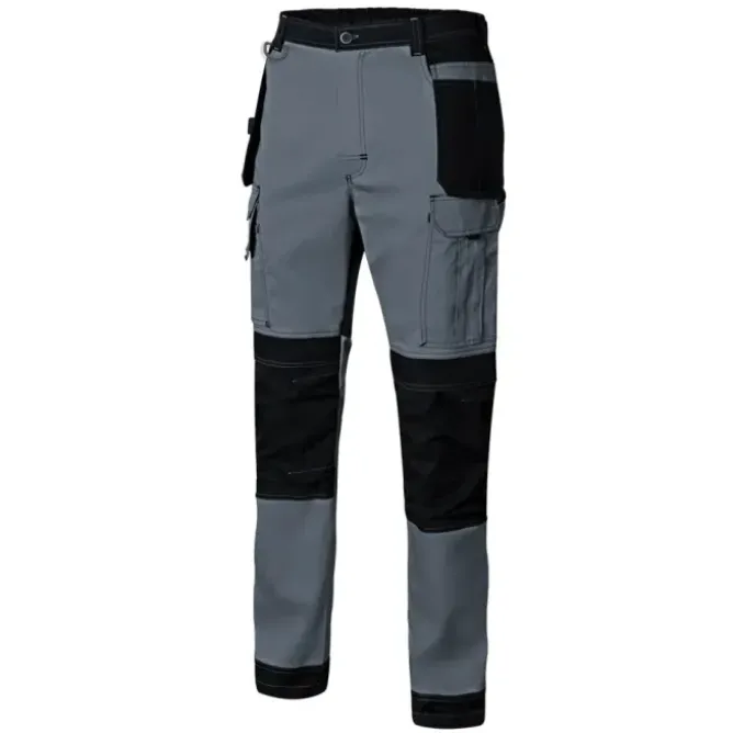 Pantalone bicolore da Lavoro Stretch Multitasche Velilla 103019S