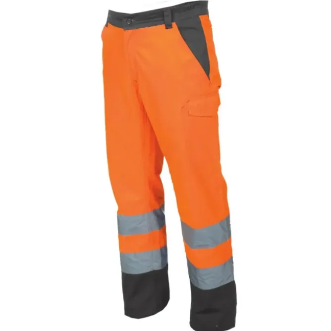 Pantalone bicolore da lavoro Alta Visibilità Multitasche Payper Charter Winter AY 7596