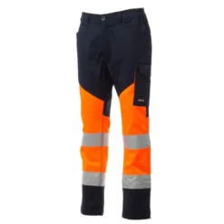 Pantalone bicolore da lavoro Alta Visibilità Multitasche unisex Payper Working AY 7588