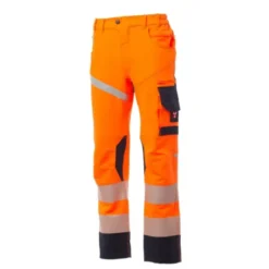 Pantalone bicolore da lavoro Alta Visibilità Multitasche Payper Next 4w Hi-Vi AY 7598
