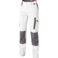 Pantalone con ginocchiere da Lavoro Multitasche Molinel White & Pro 2204.2351.001