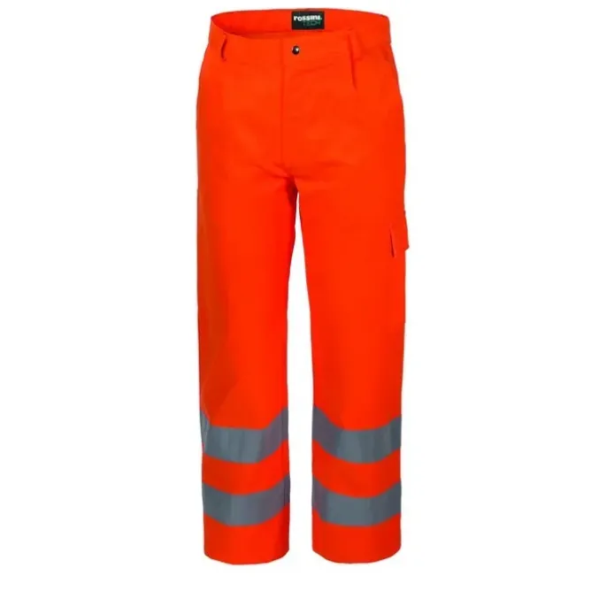 Pantalone da Lavoro Alta Visibilità Multitasche Rossini Hi-Vis A00117
