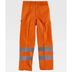 Pantalone da Lavoro Alta Visibilità con Bande Rinfrangenti C3915 - Workteam