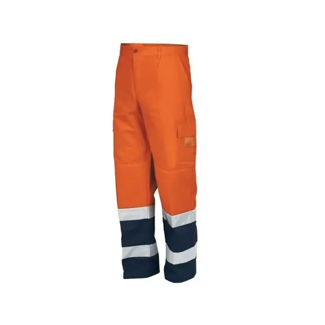 Pantalone da lavoro Alta visibilità Issa Line Hi-vis Fustagno 8532