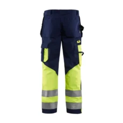 Pantalone da lavoro alta visibilità Multitasche Blaklader High VIS 100% cotone 152913708833C50
