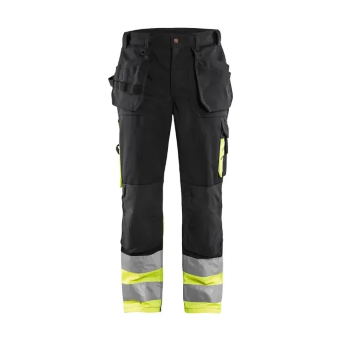 Pantalone da lavoro alta visibilità Multitasche Blaklader High VIS 100% cotone 152913708833C50