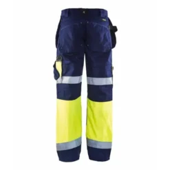 Pantalone da lavoro alta visibilità Multitasche High Vis X1500 Blaklader 150818608933C50