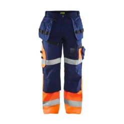 Pantalone da lavoro alta visibilità Multitasche High Vis X1500 Blaklader 150818608933C50