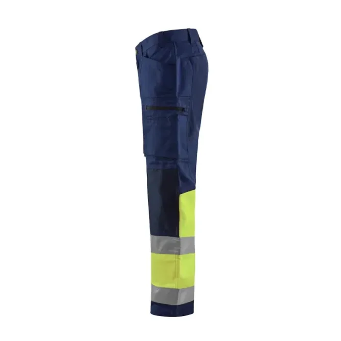 Pantalone da lavoro alta visibilità Multitasche Stretch Blaklader High VIS 155118118933C50