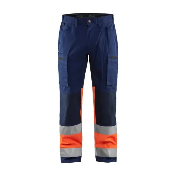 Pantalone da lavoro alta visibilità Multitasche Stretch Blaklader High VIS 155118118933C50