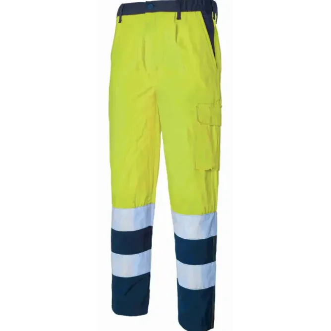 Pantalone da lavoro Alta visibilità Multitasche Logica 831PILHV/G-L