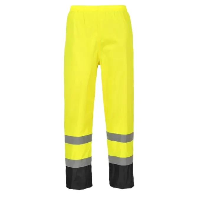 Pantalone da Lavoro Classic Bicolore Impermeabile Alta Visibilita Portwest H444