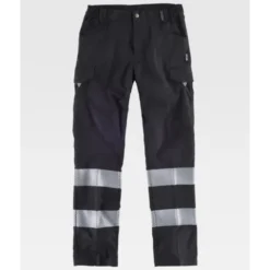 Pantalone da Lavoro con Bande Riflettenti Alta Visibilità C2717 - Workteam