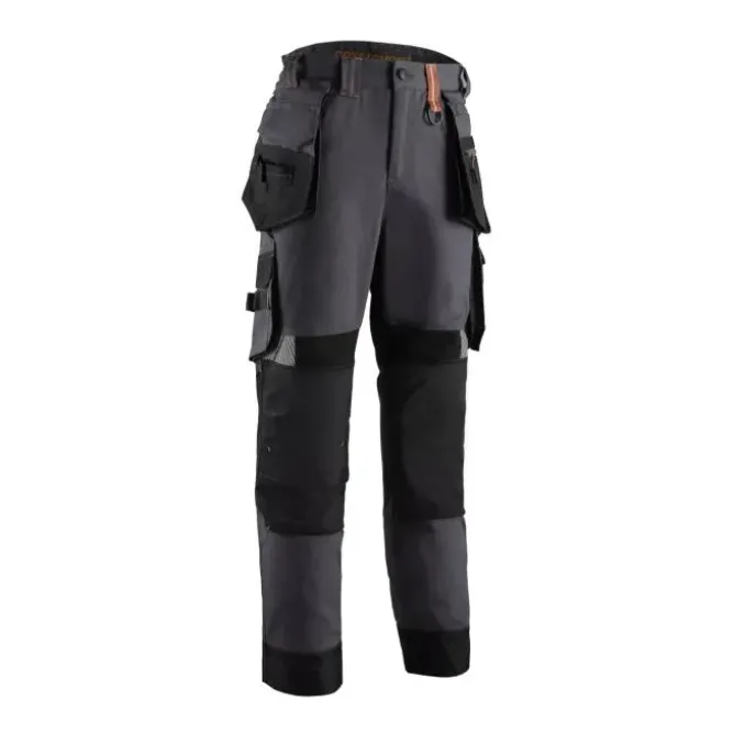 Pantalone da Lavoro Coverguard Cristobal 5CRP150 Strech Multitasche Grigio
