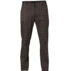 Pantalone da Lavoro Cuoco 100% Cotone Multitasche Giblor's Atene 10M1532