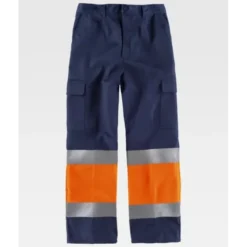 Pantalone da Lavoro Invernale Multitasche Alta Visibilità C4028 - Workteam