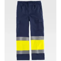 Pantalone da Lavoro Invernale Multitasche Alta Visibilità C4028 - Workteam