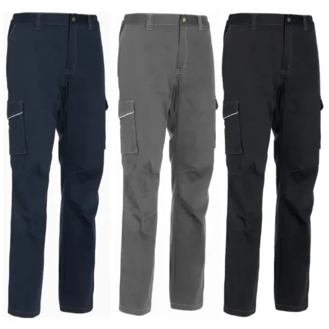 Pantalone da Lavoro Multitasche Stretch P&P Loyal Flow S2002 536