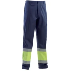 Pantalone da Lavoro Multitasche Alta visibilità Ignifugo Antistatico Pentavalente P&P Loyal AVI02 537