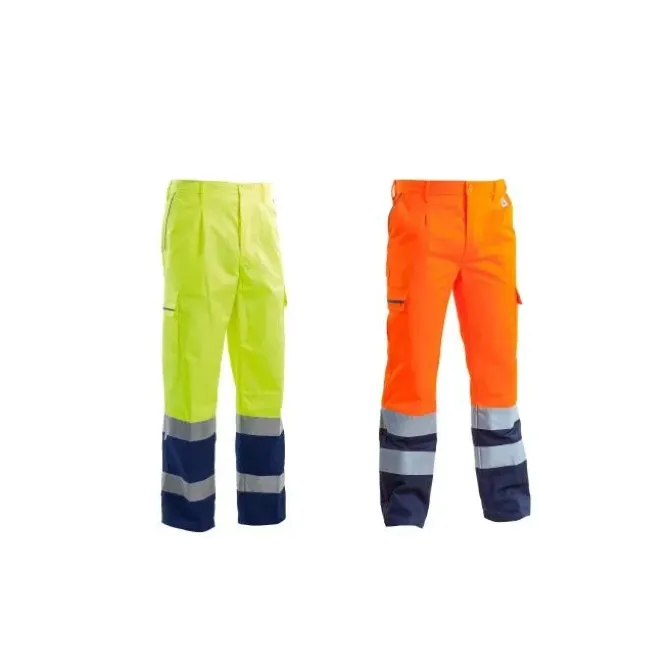 Pantalone da Lavoro Multitasche Alta visibilità Invernale P&P Loyal AVB02 205