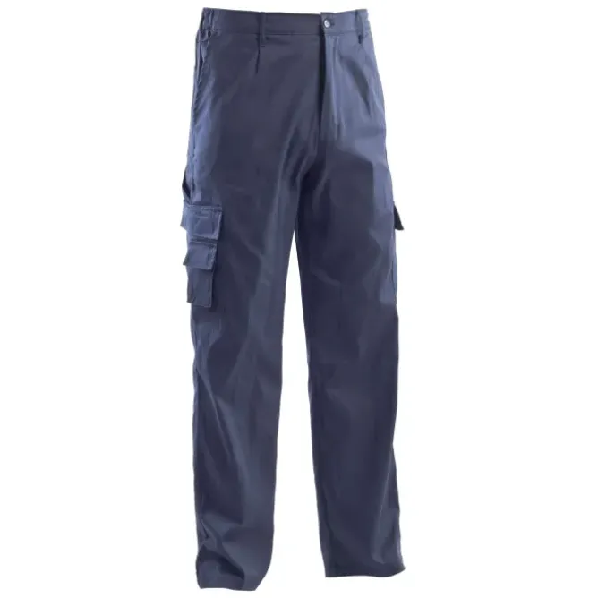 Pantalone da lavoro Multitasche Estivo 100 % cotone massaua P&P Loyal STX78 101